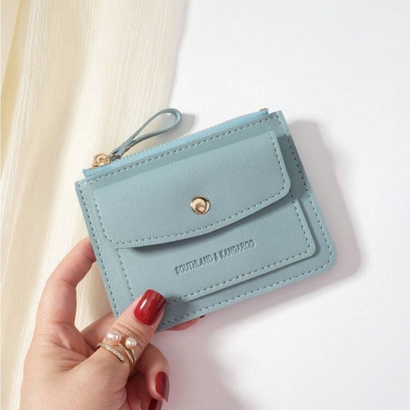 ⚠️Clearance Blue Flip Cover And Zipper Wallet / Cardholder - Picture 5 of 5